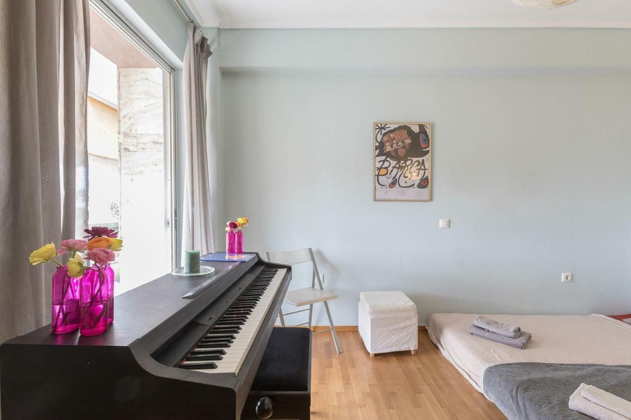 Spacious & Modern Flat In Heart Of Athens Atenas Exterior foto